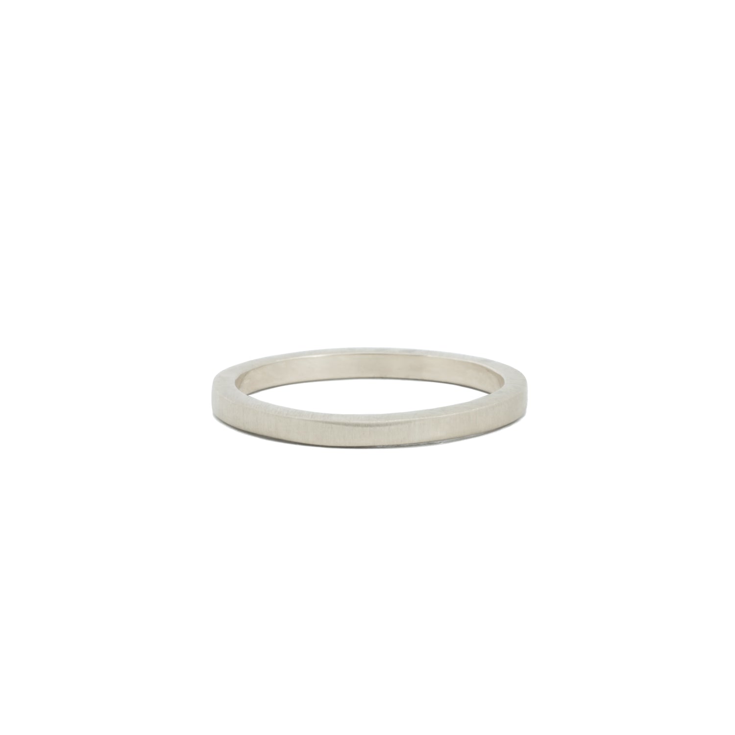 Classic 2mm Sterling Silver Wedding Band