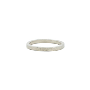 Pebble 2mm Sterling Silver Wedding Band