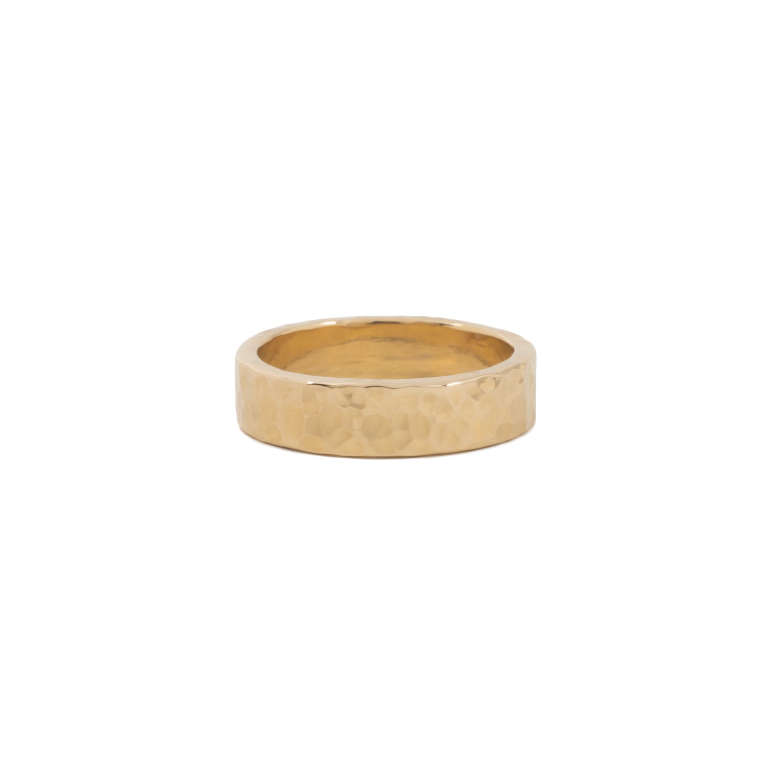 Pebble 5mm Gold Wedding Band