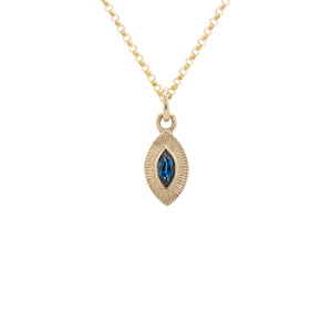 Ajna - 14k gold pendant