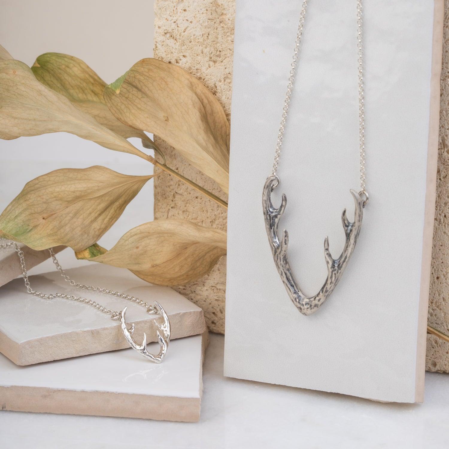 Deer on sale antler pendant