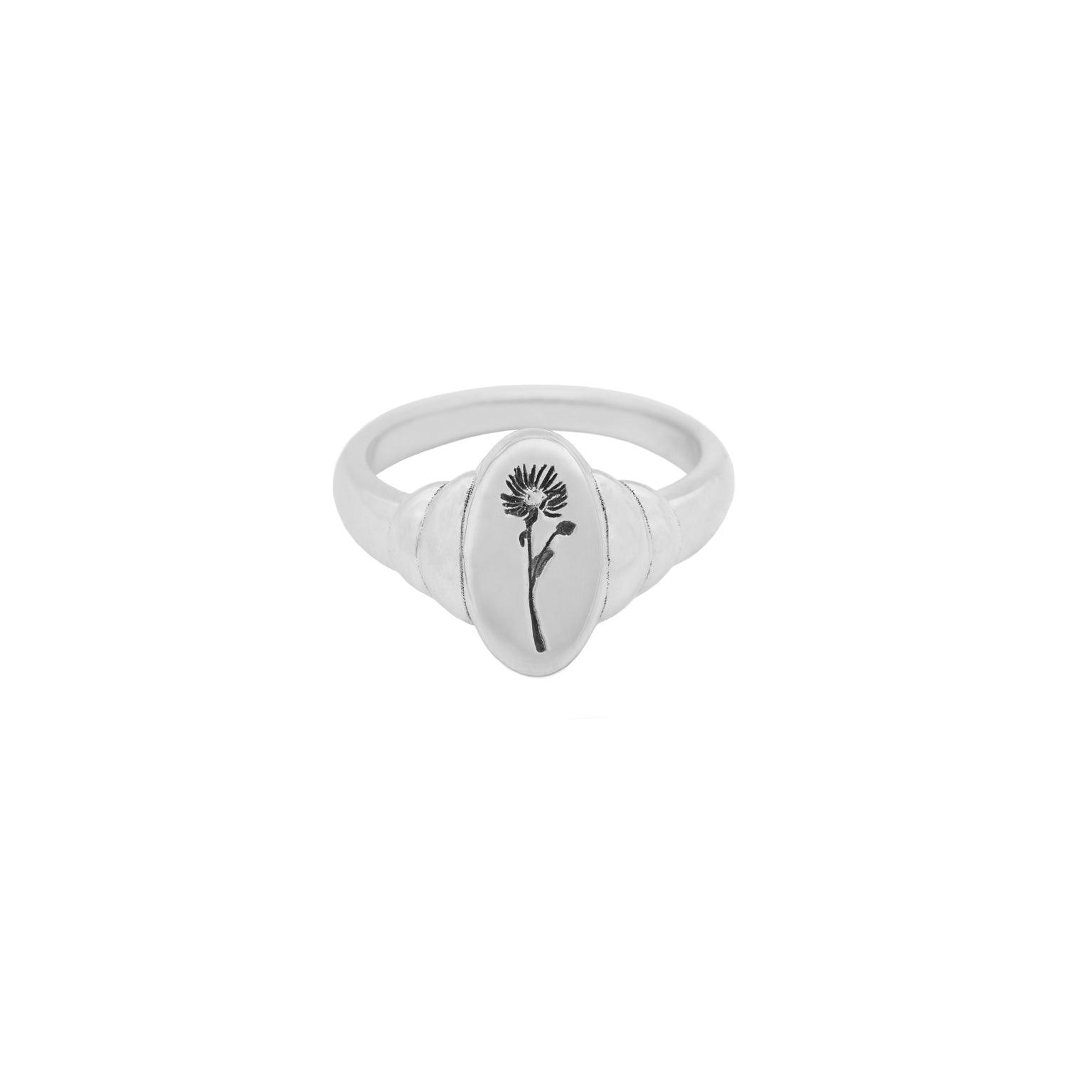 Birth flower - Ring - Kat Cadegan