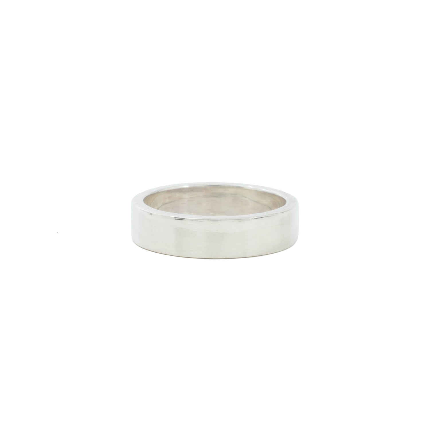 Classic 5mm Sterling Silver Wedding Band - Kat Cadegan Jewellery