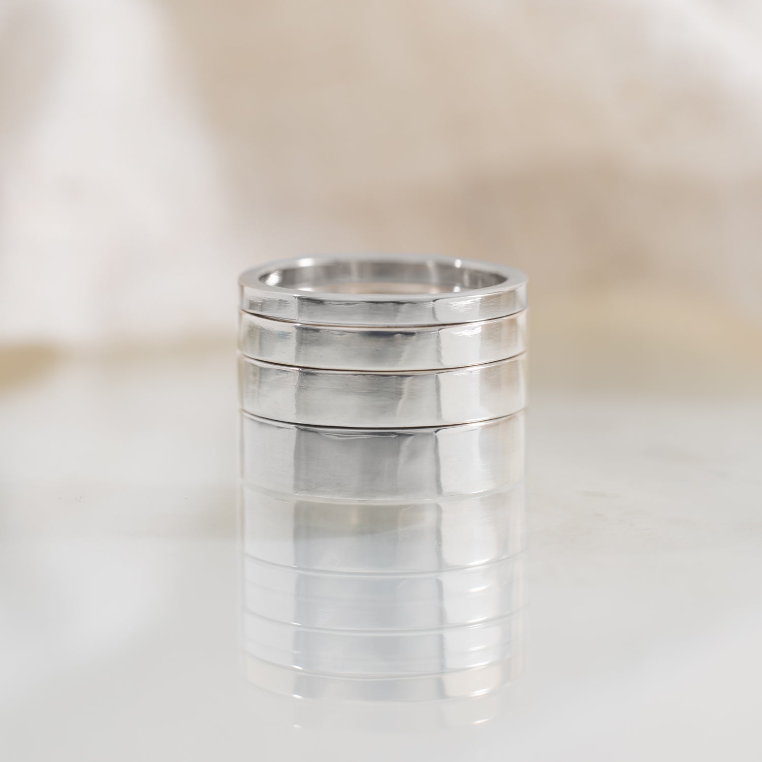 Classic 5mm Sterling Silver Wedding Band - Kat Cadegan Jewellery