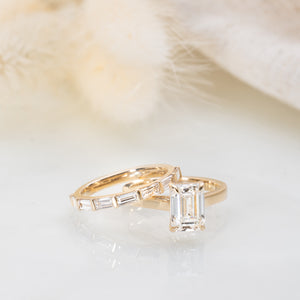 Matilda - Baguette Lab diamond ring