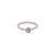 Lavender Spinel stacker ring - Kat Cadegan