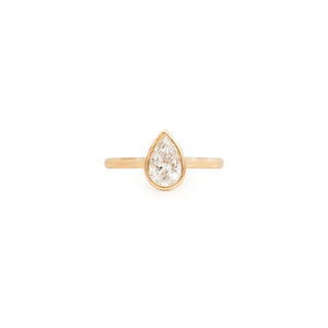 Rosie - Pear Diamond Ring