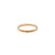 Orange Ombre Sapphire 14k Gold Band