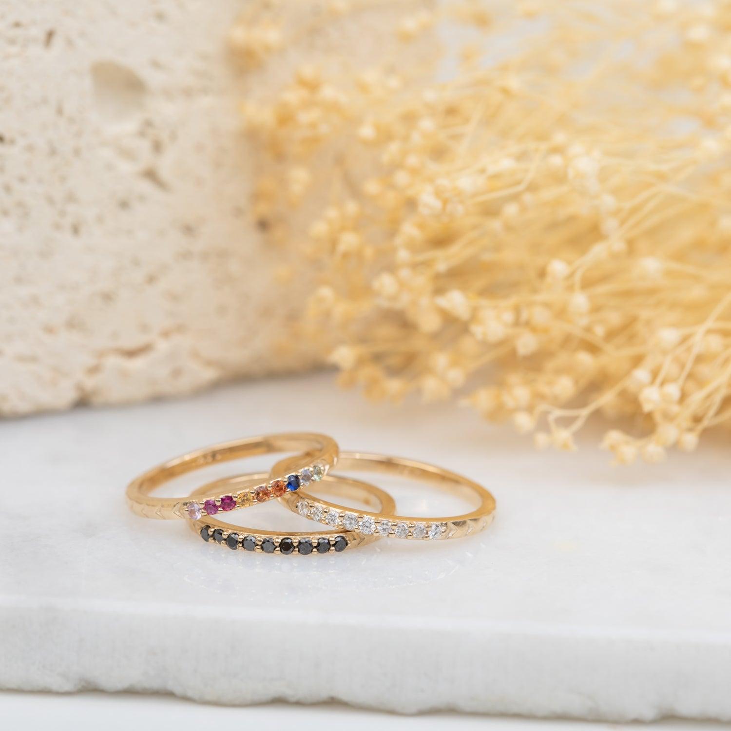 New Stacking Rings - Kat Cadegan