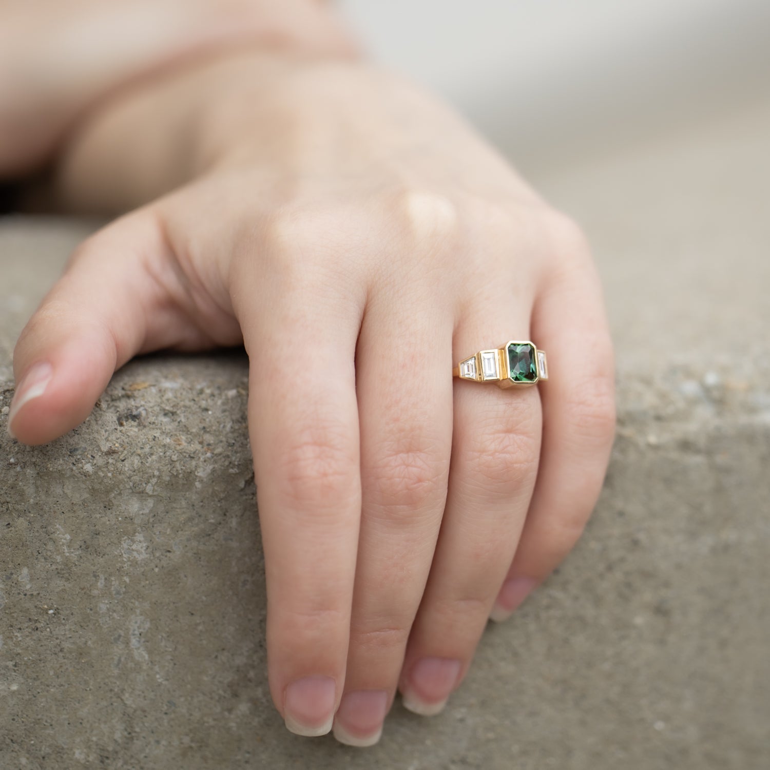 Orla - tourmaline ring