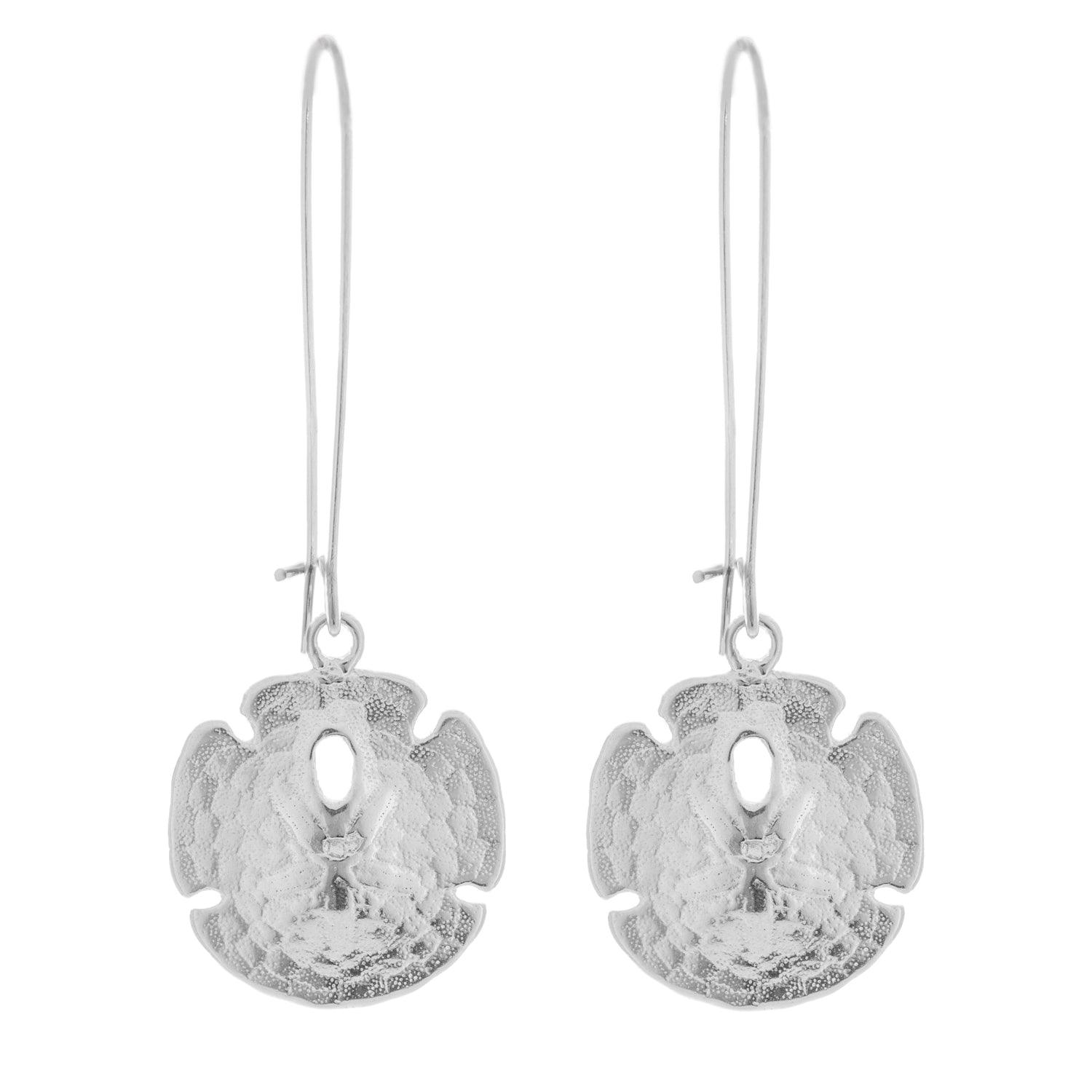 Sand Dollar Earrings - Kat Cadegan