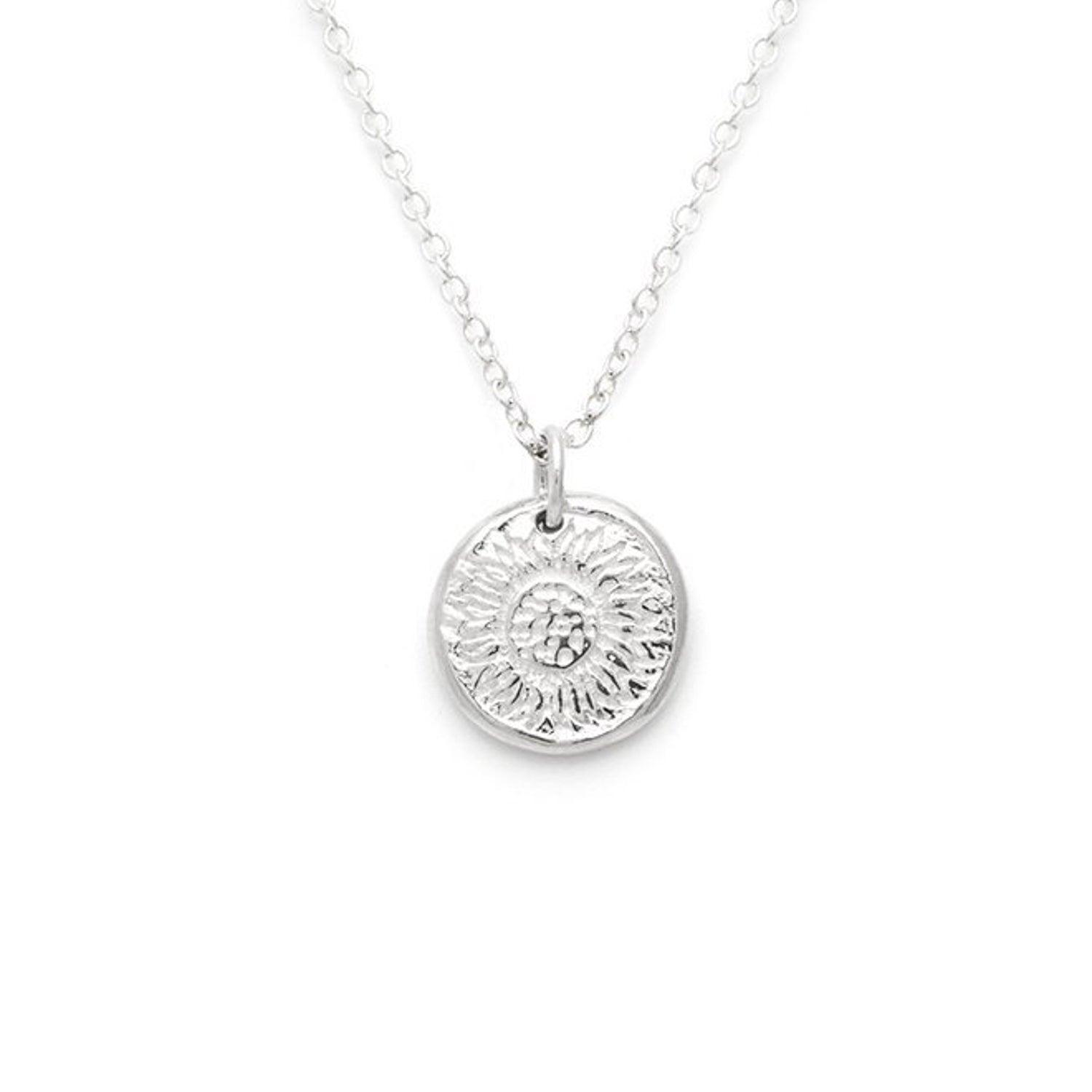 YFN Sterling Silver Sunflower Necklace You Are My India | Ubuy
